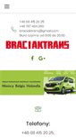 Mobile Screenshot of braciaktrans.pl